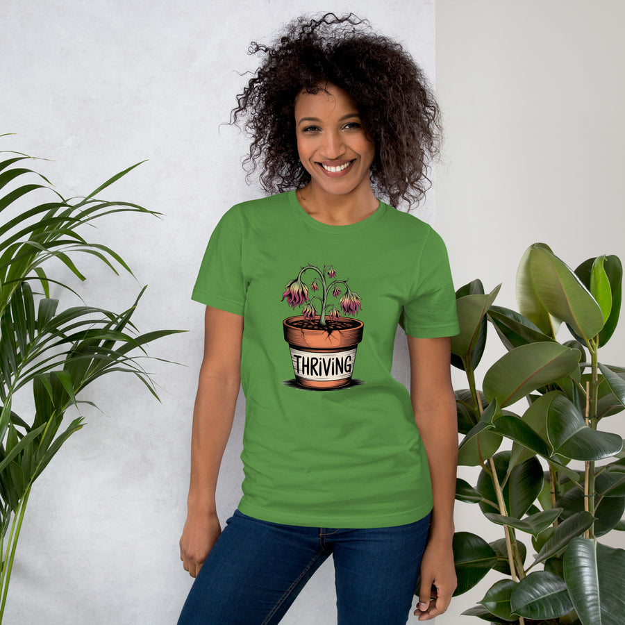 Unisex staple T-shirt Athletic heather - Thriving
